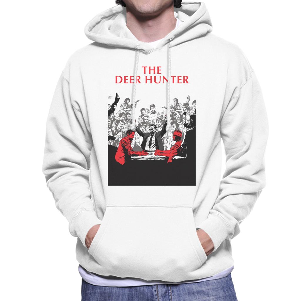 The Deer Hunter Russian Roulette Scene Poster Men's Hooded Sweatshirt-ALL + EVERY