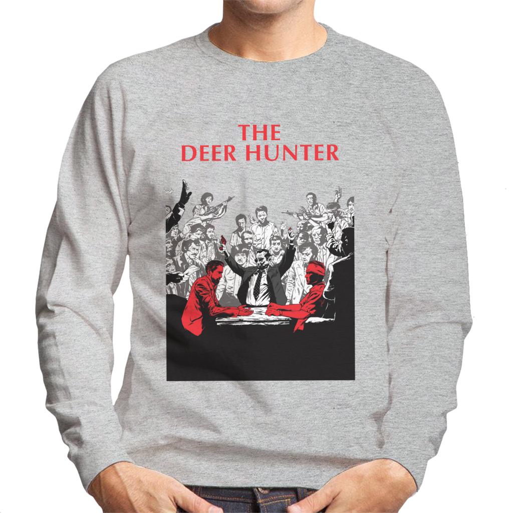 The Deer Hunter Russian Roulette Scene Poster Men's Sweatshirt-ALL + EVERY