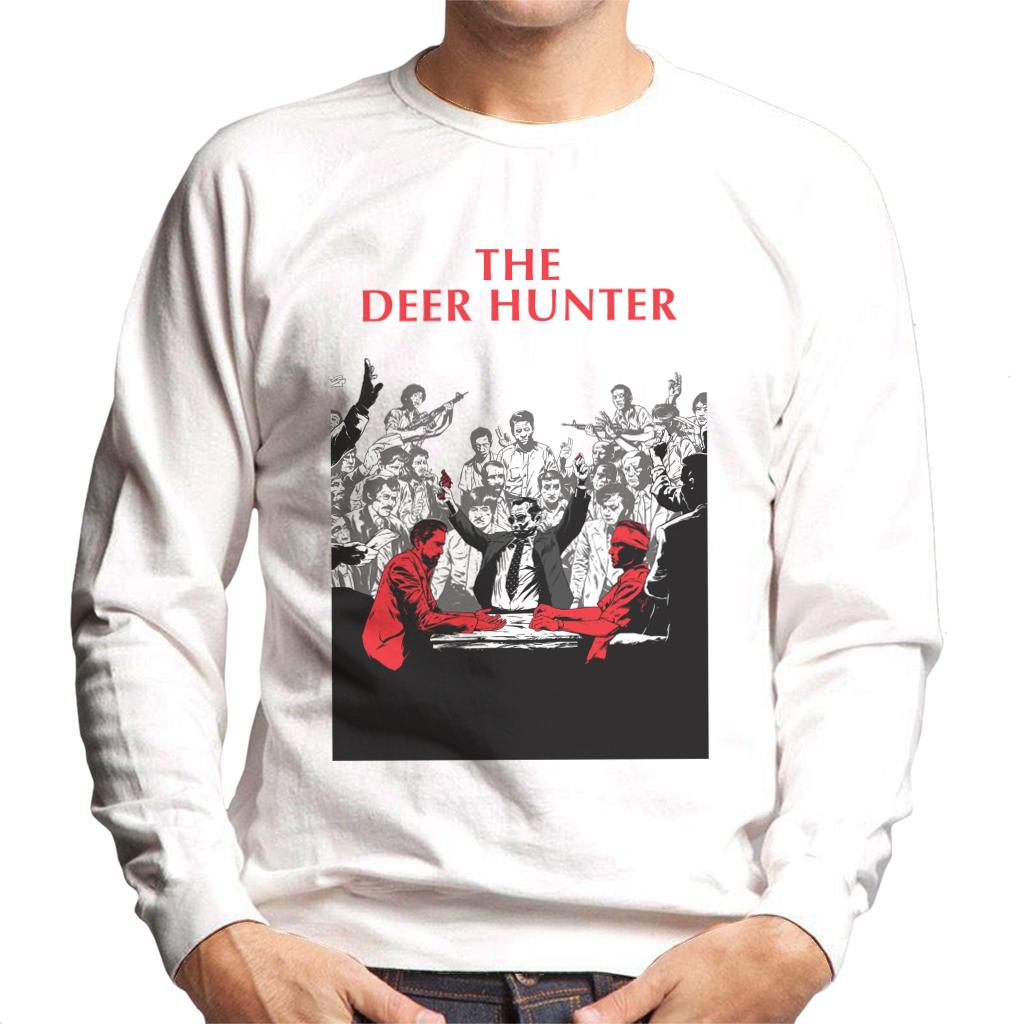 The Deer Hunter Russian Roulette Scene Poster Men's Sweatshirt-ALL + EVERY