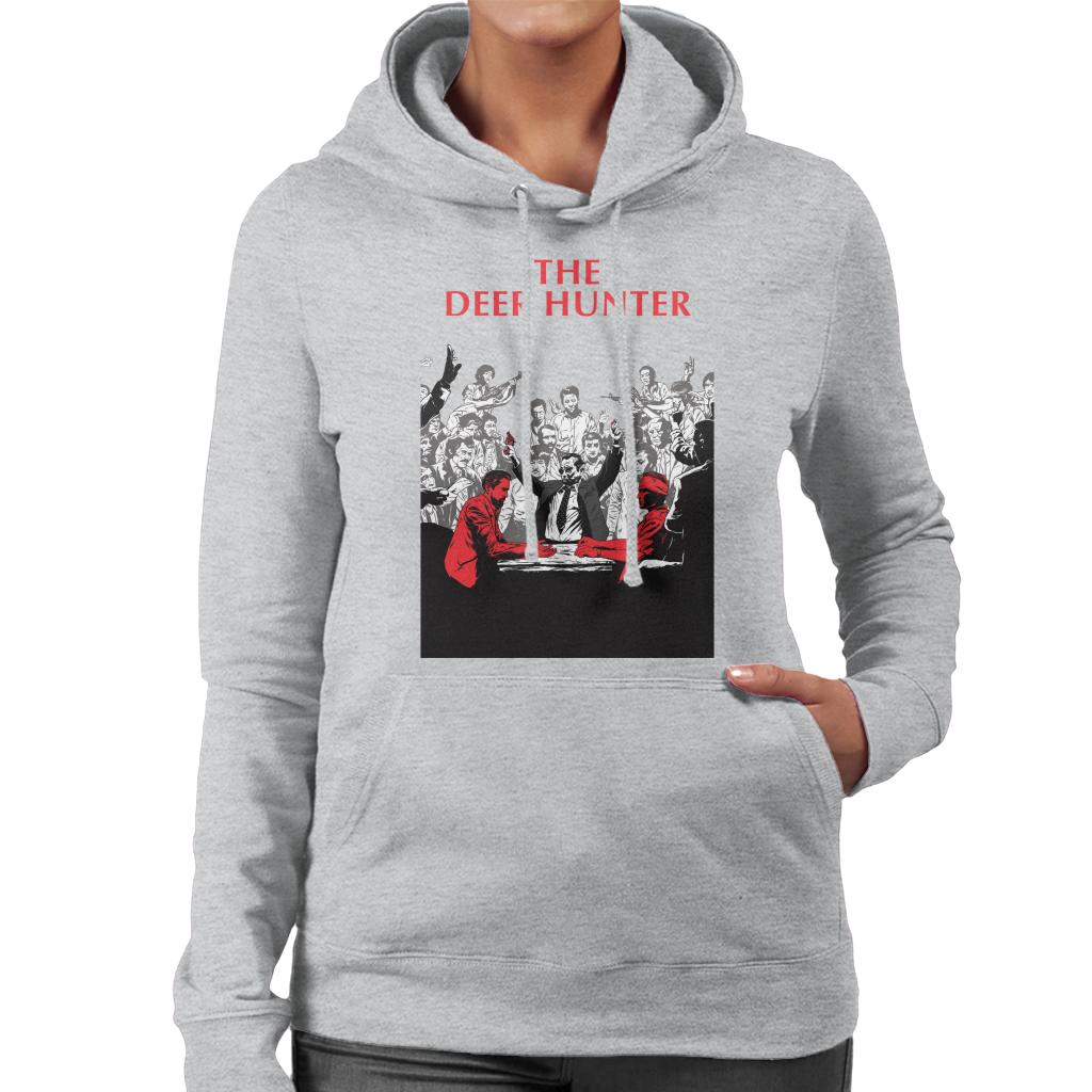 The Deer Hunter Russian Roulette Scene Poster Women's Hooded Sweatshirt-ALL + EVERY