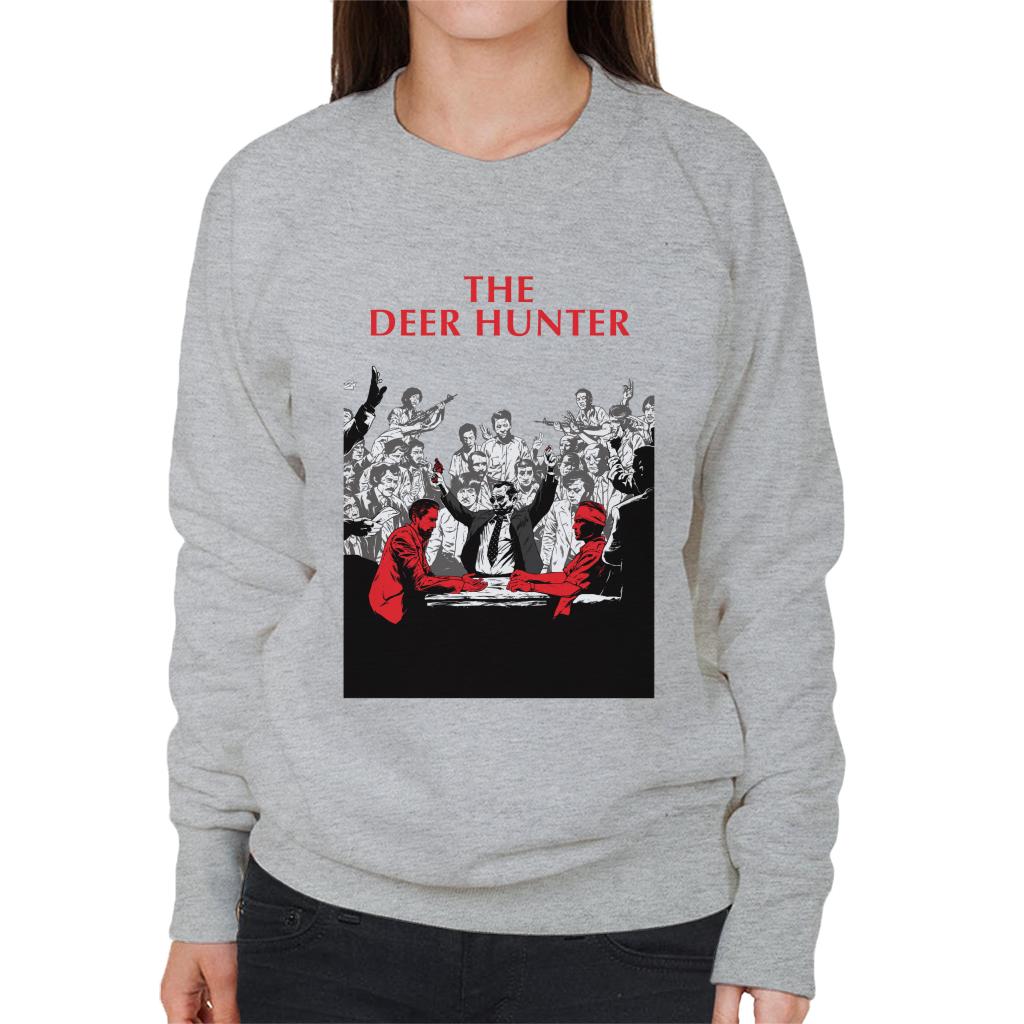 The Deer Hunter Russian Roulette Scene Poster Women's Sweatshirt-ALL + EVERY