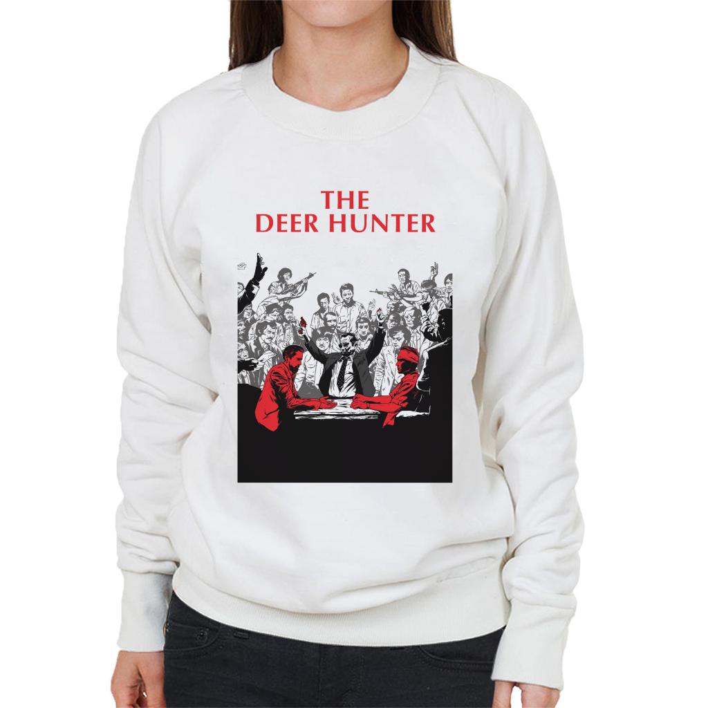 The Deer Hunter Russian Roulette Scene Poster Women's Sweatshirt-ALL + EVERY