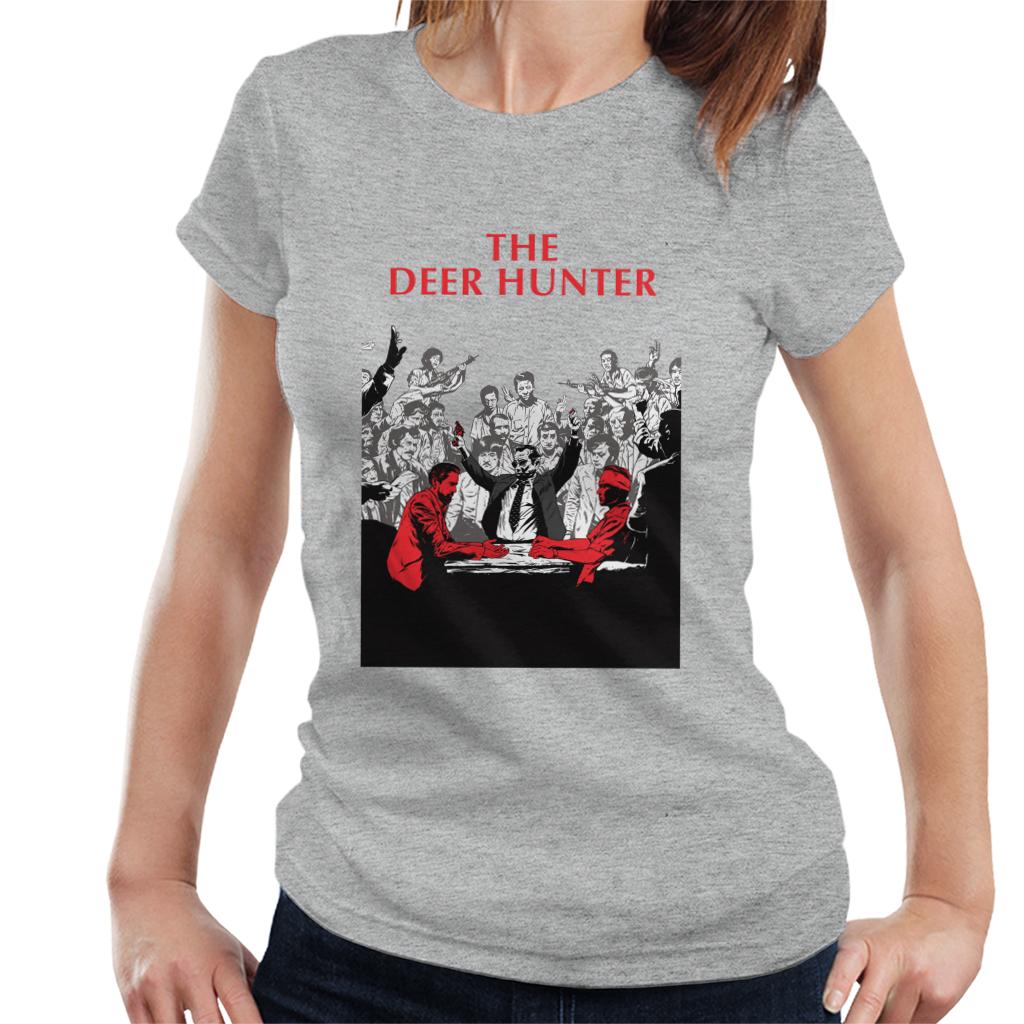 The Deer Hunter Russian Roulette Scene Poster Women's T-Shirt-ALL + EVERY