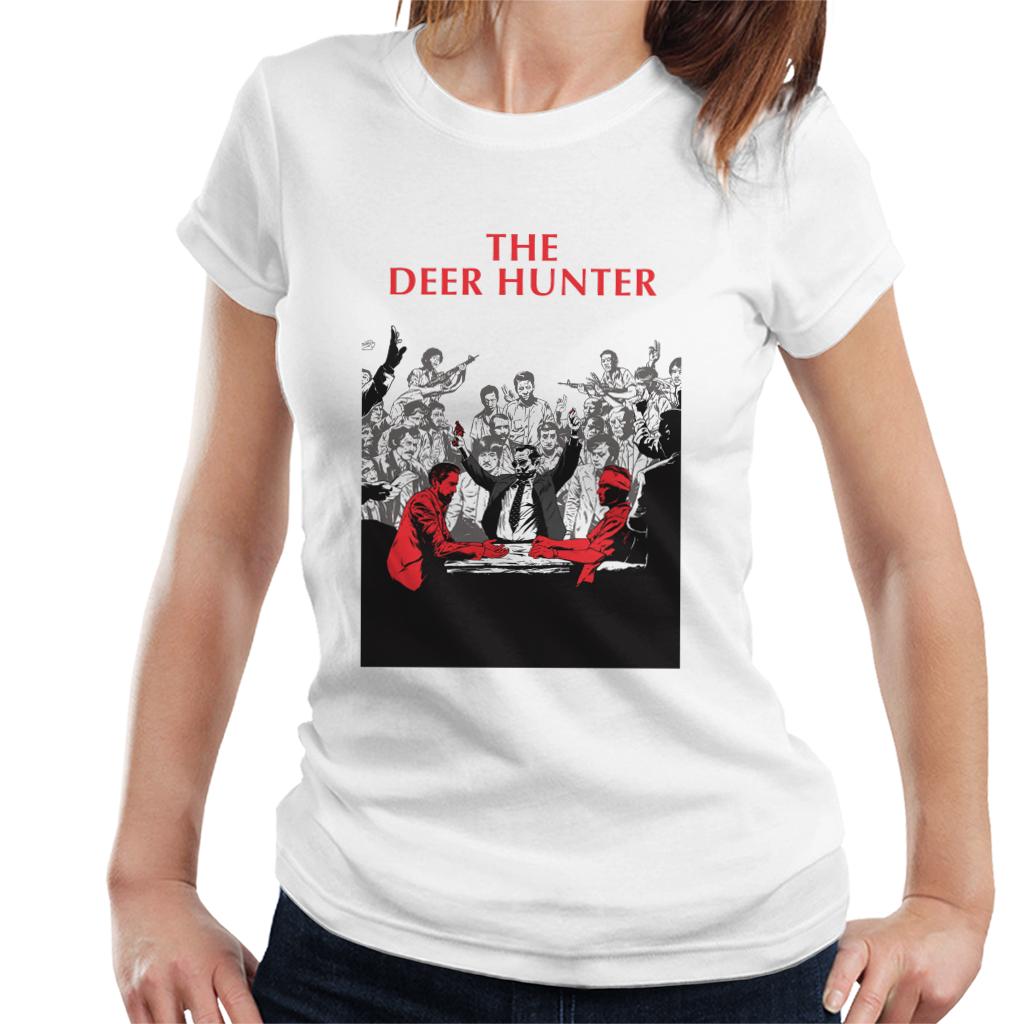 The Deer Hunter Russian Roulette Scene Poster Women's T-Shirt-ALL + EVERY