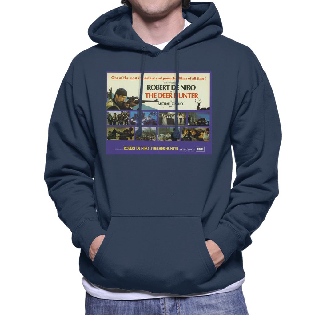 The Deer Hunter Film Montage Poster Men's Hooded Sweatshirt-ALL + EVERY