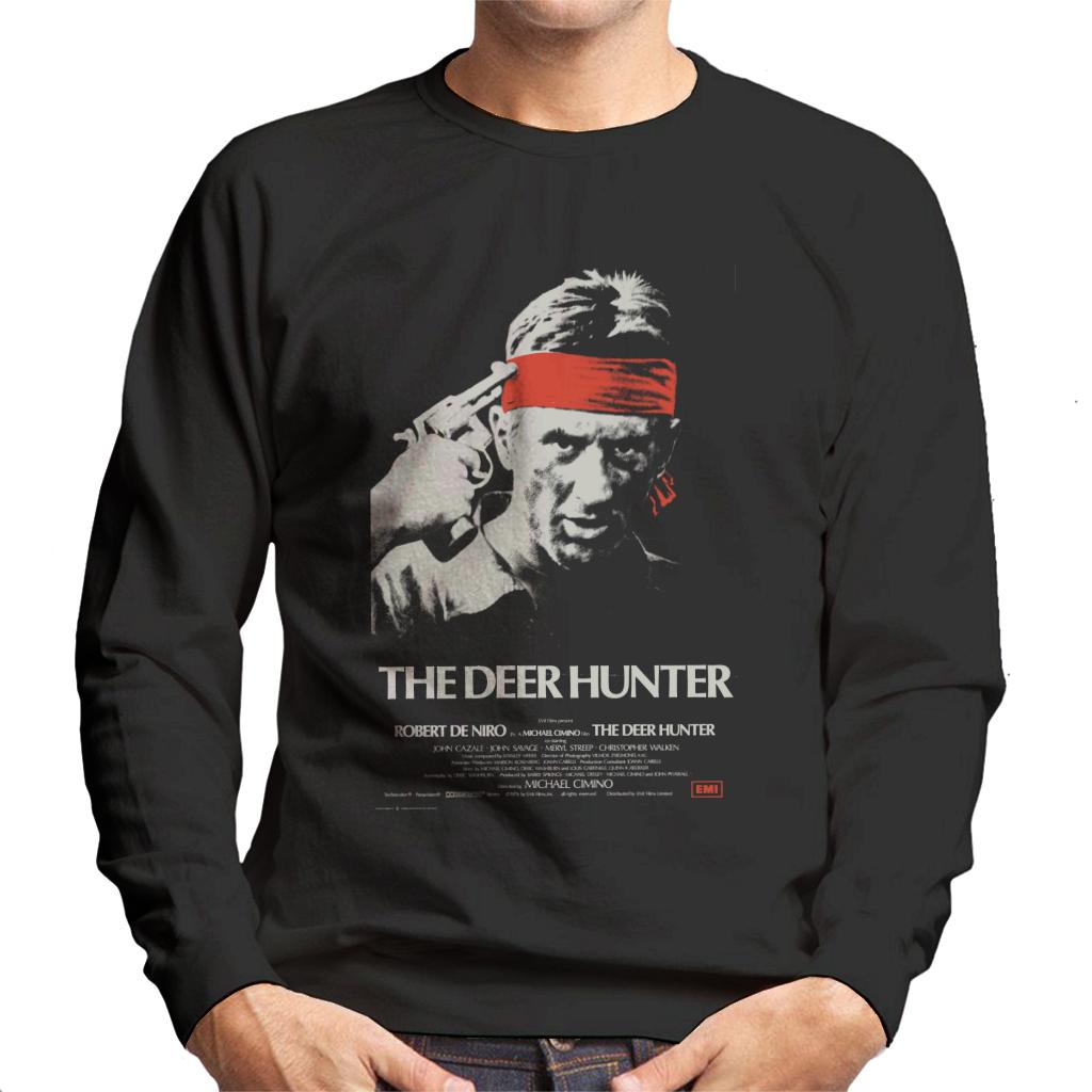 The Deer Hunter Russian Roulette Poster Men's Sweatshirt-ALL + EVERY