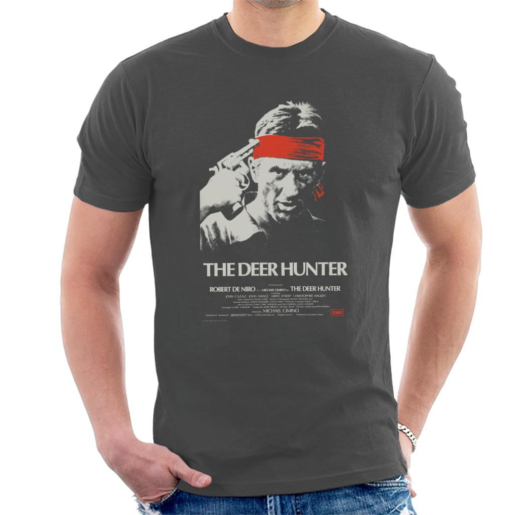 The Deer Hunter Russian Roulette Poster Men's T-Shirt-ALL + EVERY