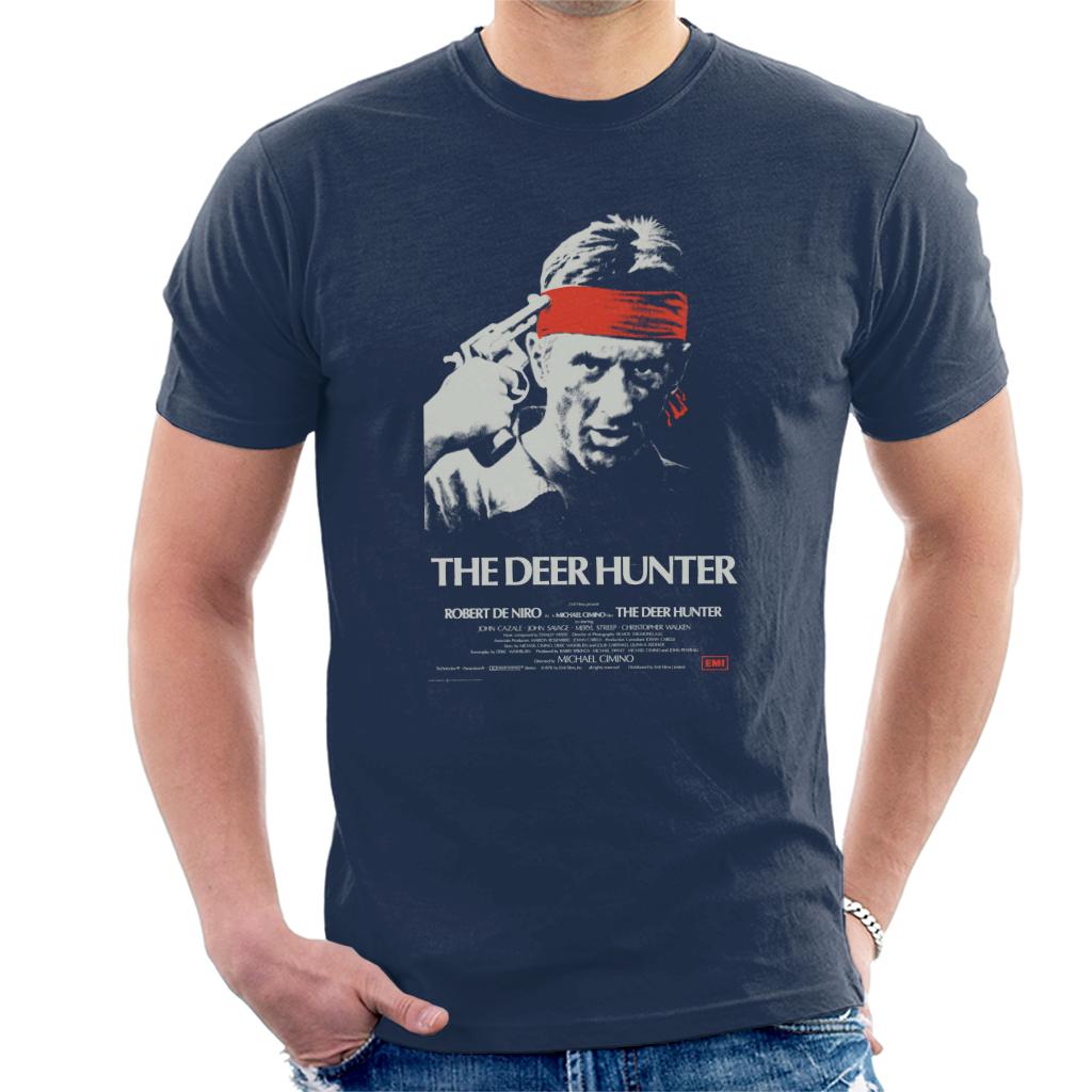 The Deer Hunter Russian Roulette Poster Men's T-Shirt-ALL + EVERY