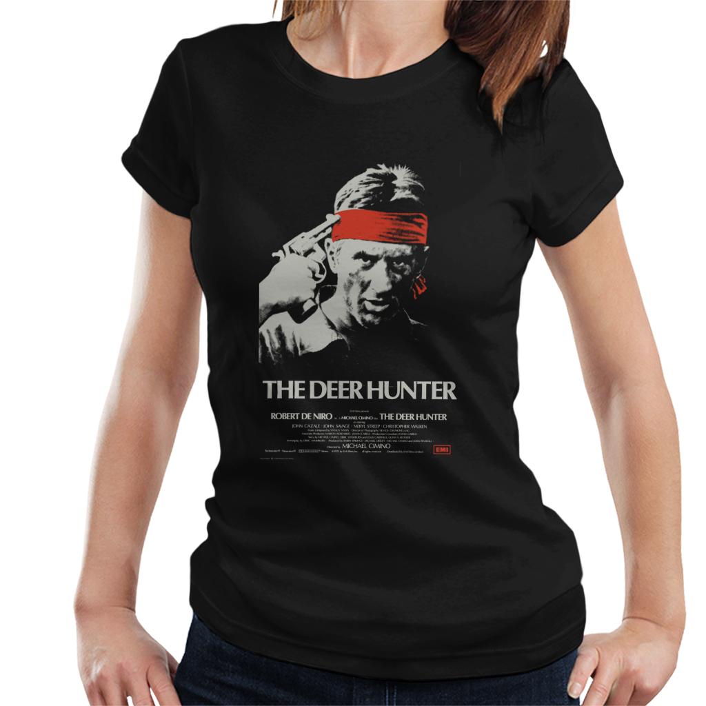 The Deer Hunter Russian Roulette Poster Women's T-Shirt-ALL + EVERY