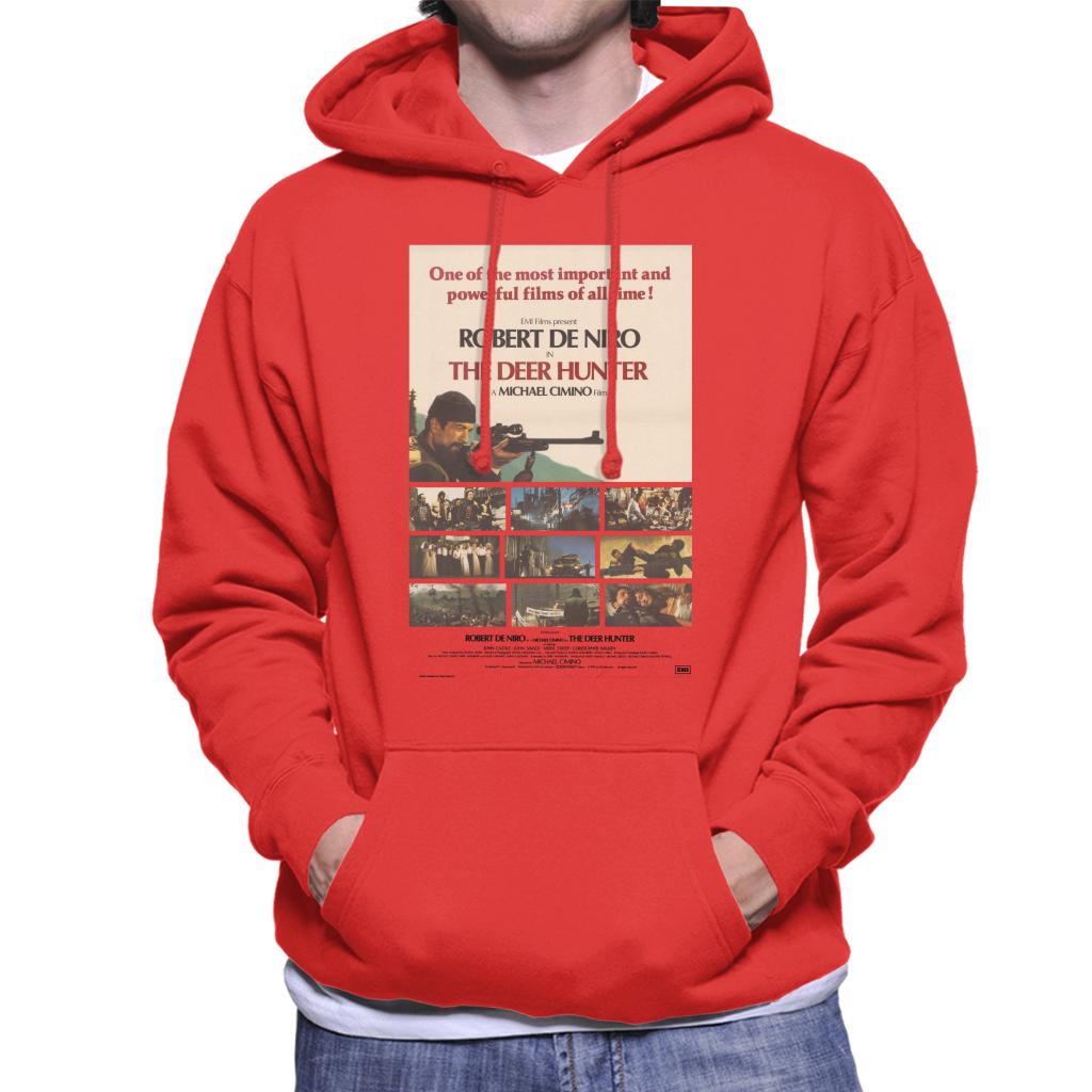 The Deer Hunter Cinematic Montage Poster Men's Hooded Sweatshirt-ALL + EVERY