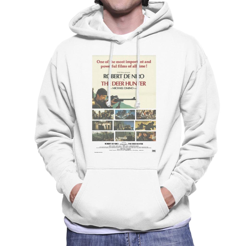 The Deer Hunter Cinematic Montage Poster Men's Hooded Sweatshirt-ALL + EVERY