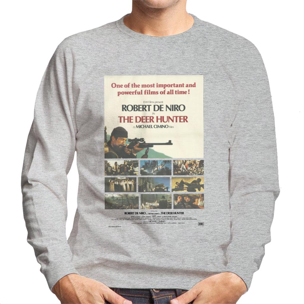 The Deer Hunter Cinematic Montage Poster Men's Sweatshirt-ALL + EVERY