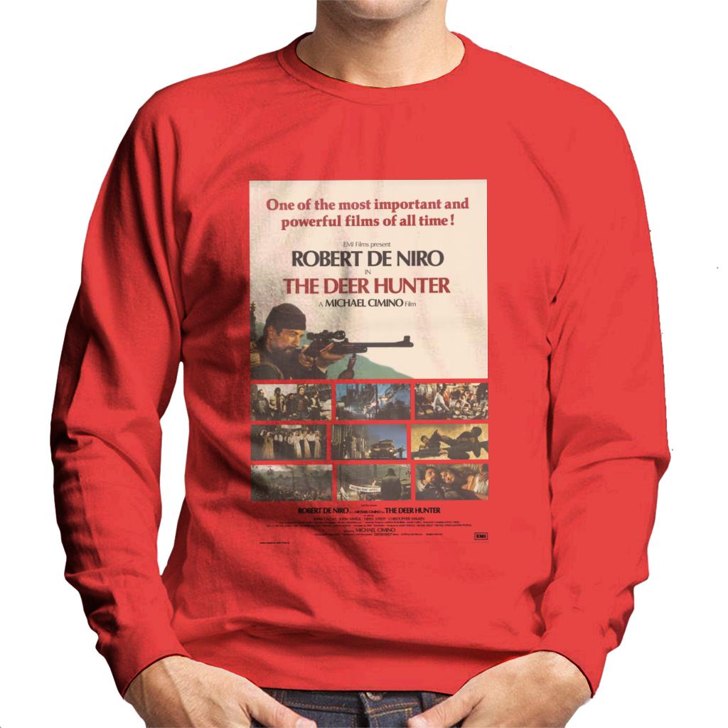 The Deer Hunter Cinematic Montage Poster Men's Sweatshirt-ALL + EVERY