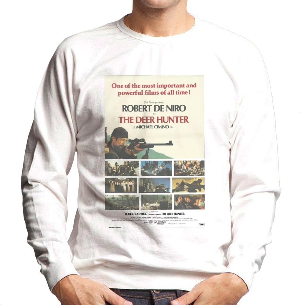 The Deer Hunter Cinematic Montage Poster Men's Sweatshirt-ALL + EVERY