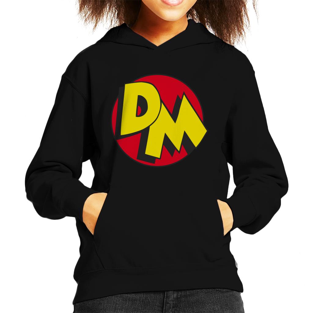 Danger Mouse Initials Logo Kid's Hooded Sweatshirt-ALL + EVERY