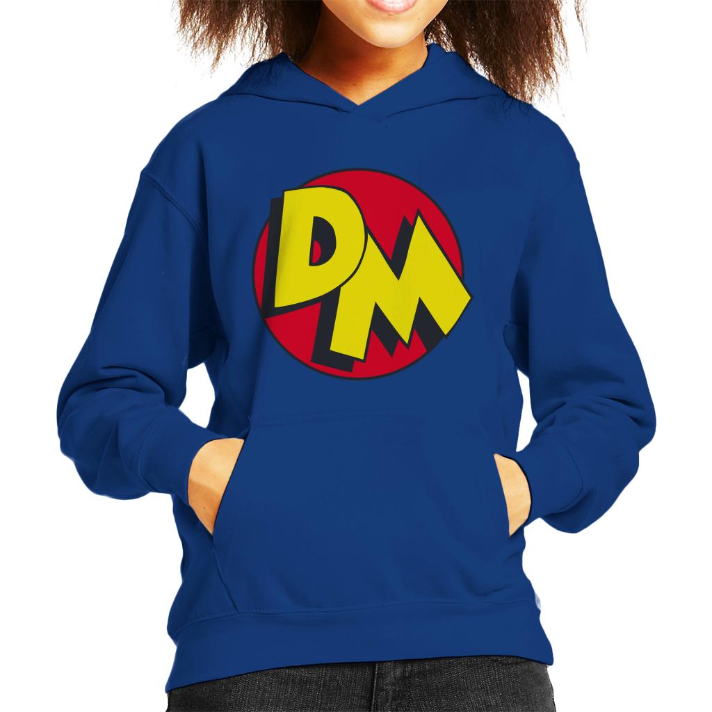 Danger Mouse Initials Logo Kid's Hooded Sweatshirt-ALL + EVERY