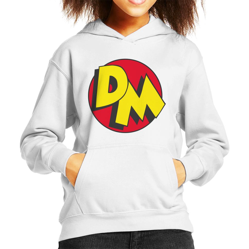 Danger Mouse Initials Logo Kid's Hooded Sweatshirt-ALL + EVERY