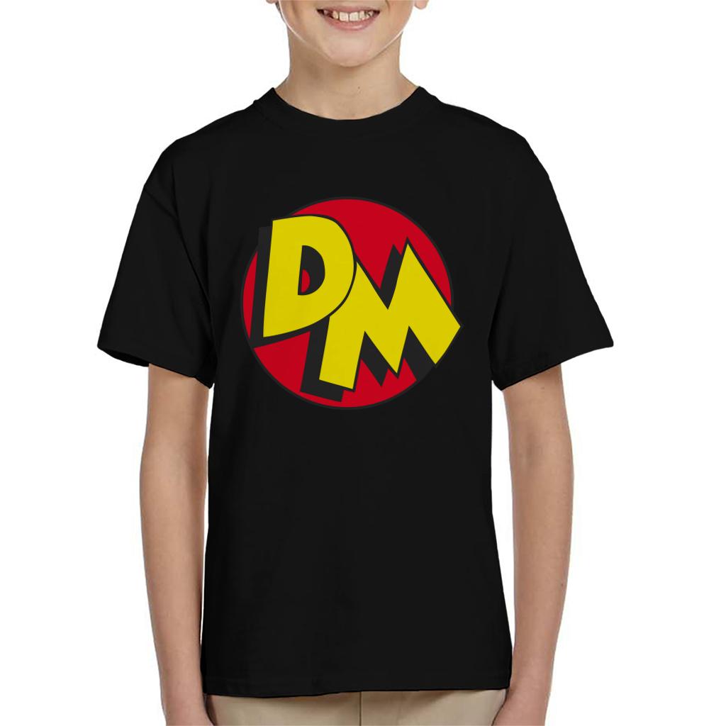 Danger Mouse Initials Logo Kid's T-Shirt-ALL + EVERY