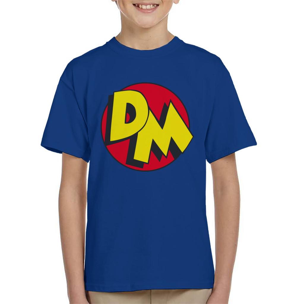 Danger Mouse Initials Logo Kid's T-Shirt-ALL + EVERY