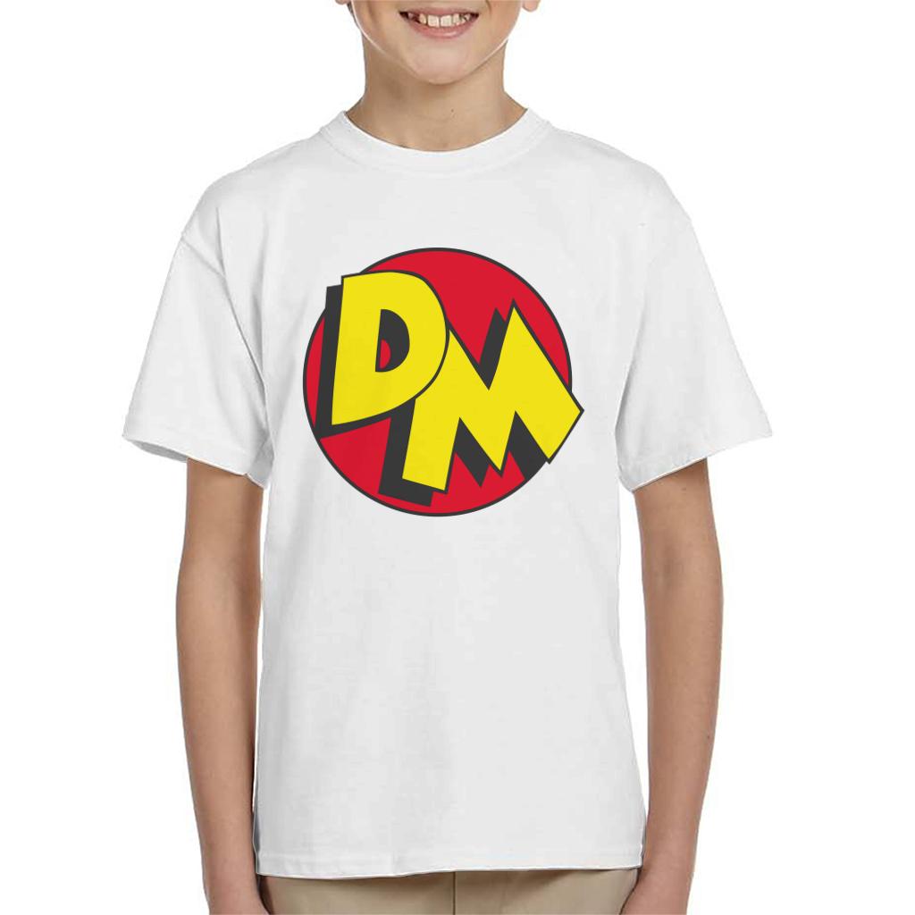 Danger Mouse Initials Logo Kid's T-Shirt-ALL + EVERY