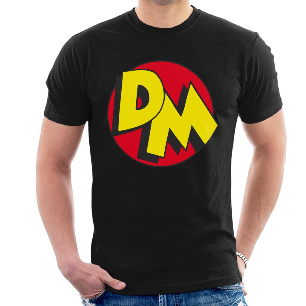 Danger Mouse Initials Logo Men's T-Shirt-ALL + EVERY