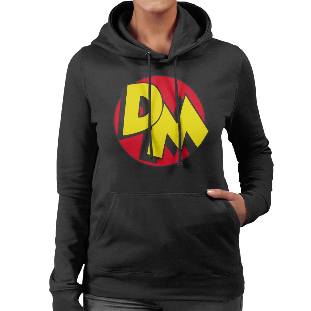 Danger Mouse Initials Logo Women's Hooded Sweatshirt-ALL + EVERY