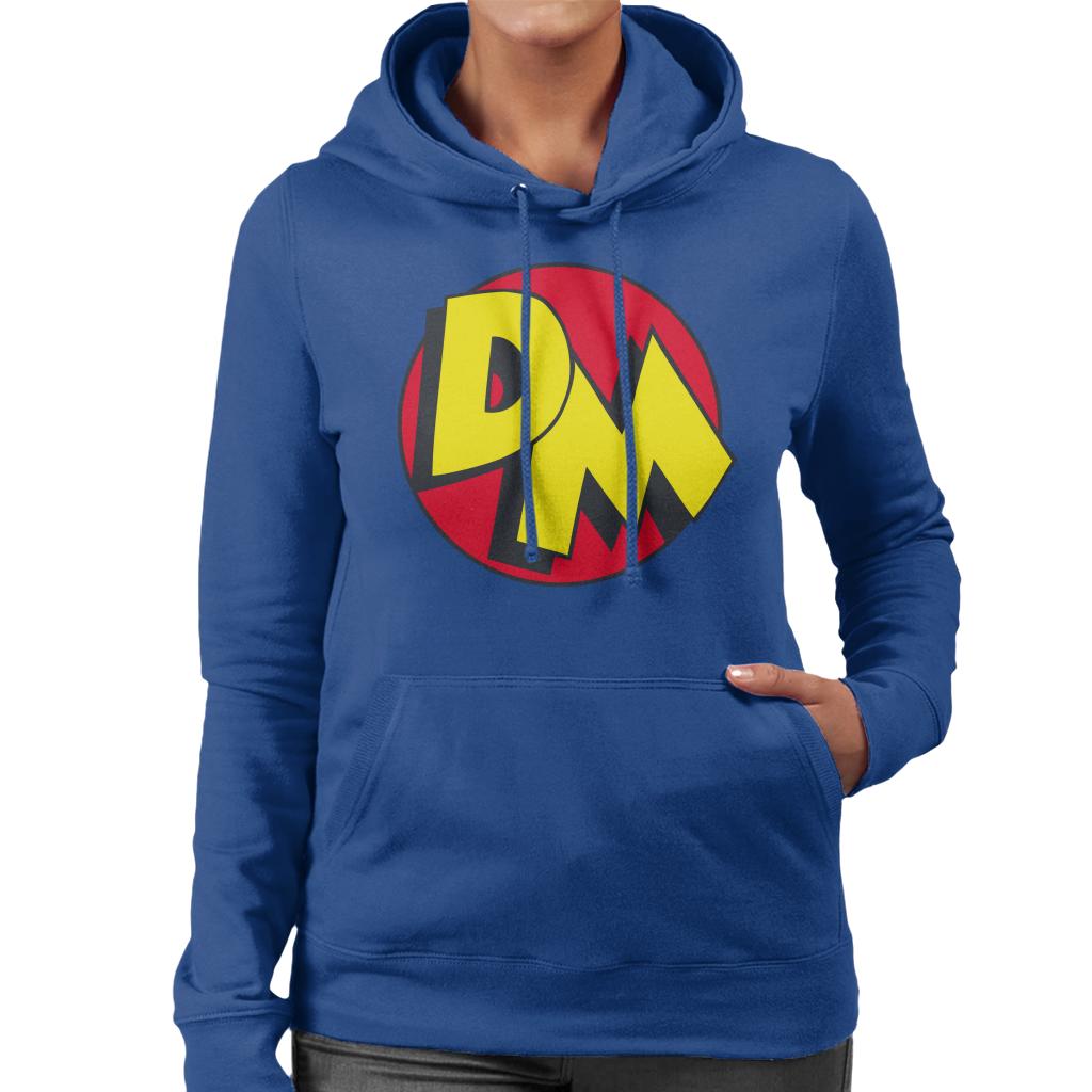 Danger Mouse Initials Logo Women's Hooded Sweatshirt-ALL + EVERY