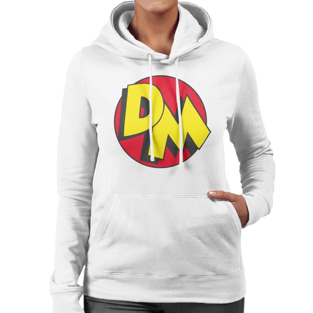 Danger Mouse Initials Logo Women's Hooded Sweatshirt-ALL + EVERY