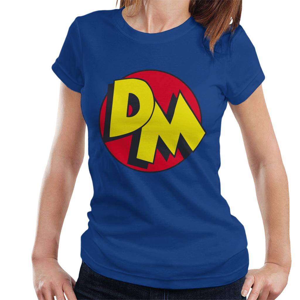 Danger Mouse Initials Logo Women's T-Shirt-ALL + EVERY