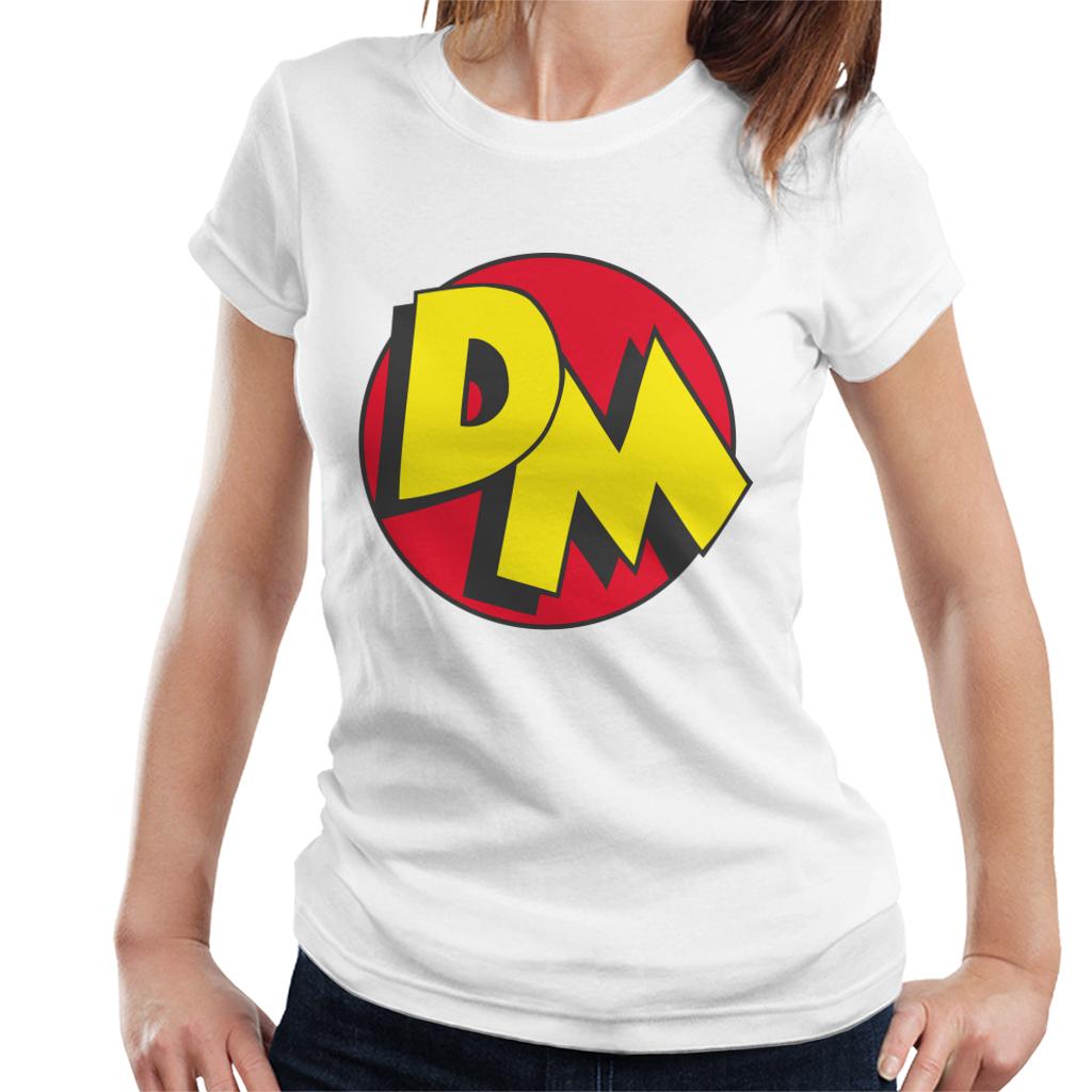 Danger Mouse Initials Logo Women's T-Shirt-ALL + EVERY