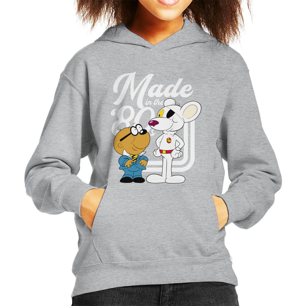 Danger Mouse Made In The 80s Kid's Hooded Sweatshirt-ALL + EVERY