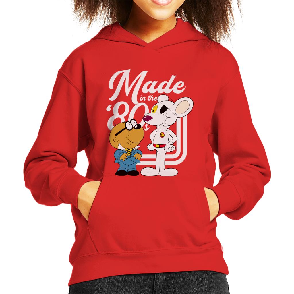 Danger Mouse Made In The 80s Kid's Hooded Sweatshirt-ALL + EVERY