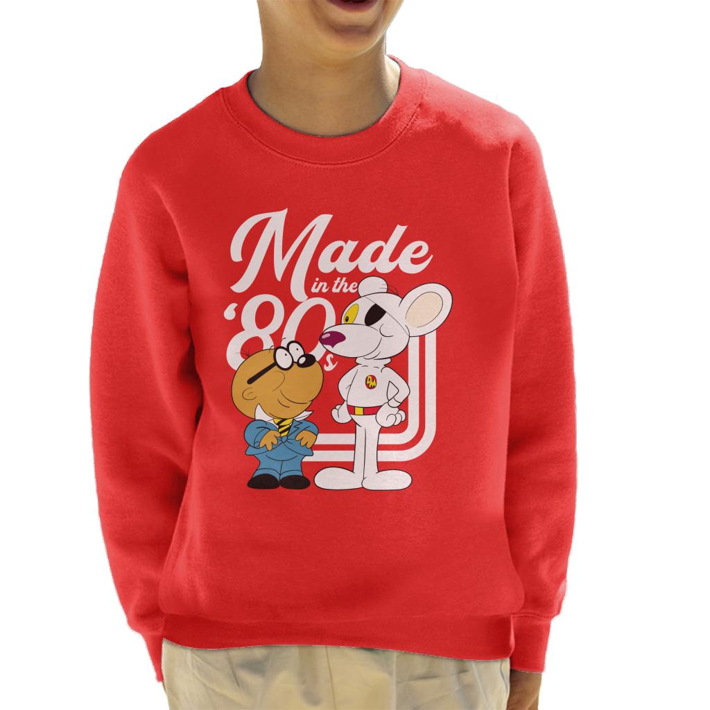 Danger Mouse Made In The 80s Kid's Sweatshirt-ALL + EVERY