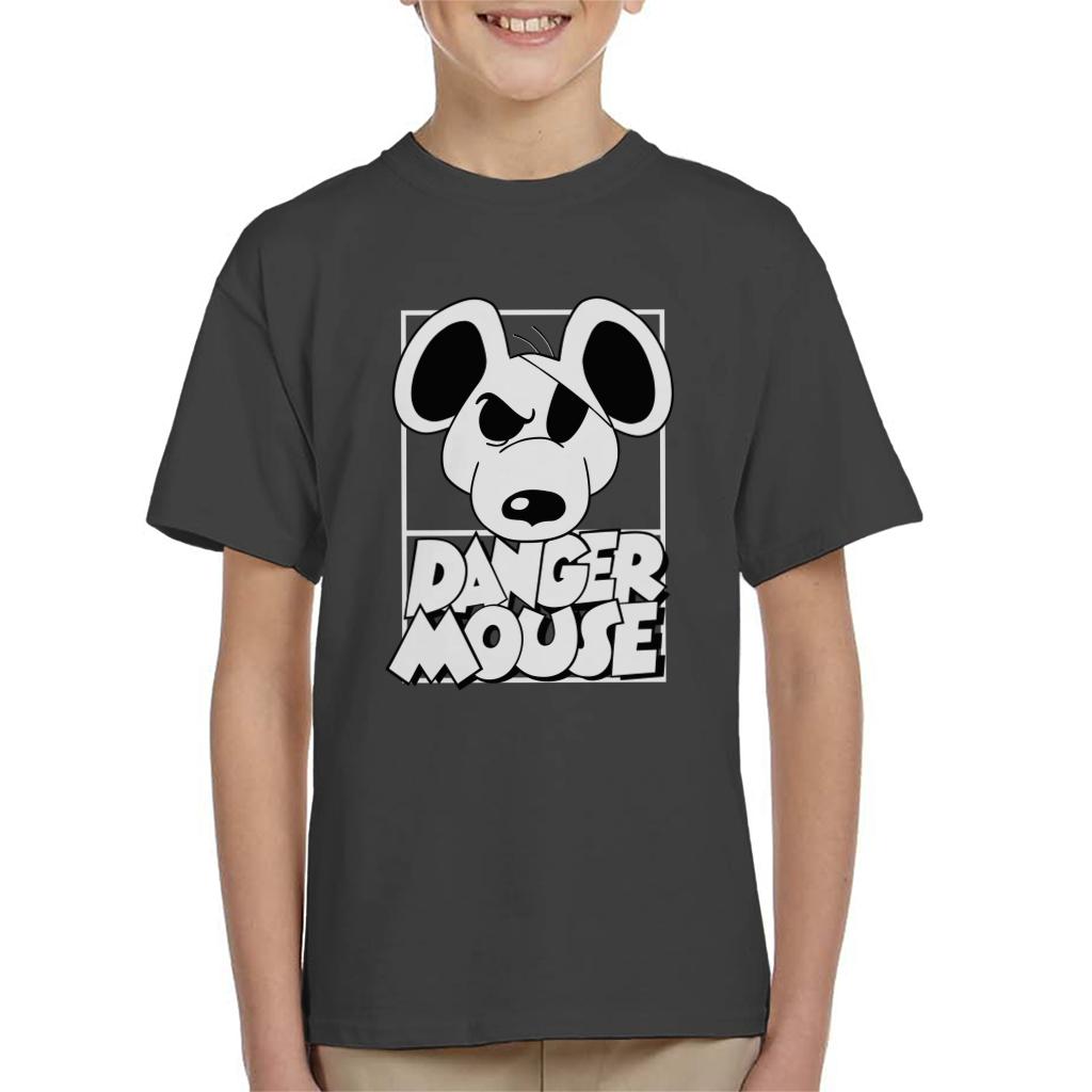 Danger Mouse Eye Patch Kid's T-Shirt-ALL + EVERY