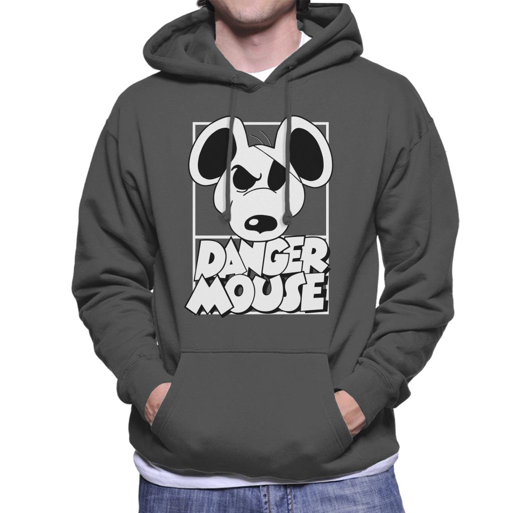 Danger Mouse Eye Patch Men's Hooded Sweatshirt-ALL + EVERY