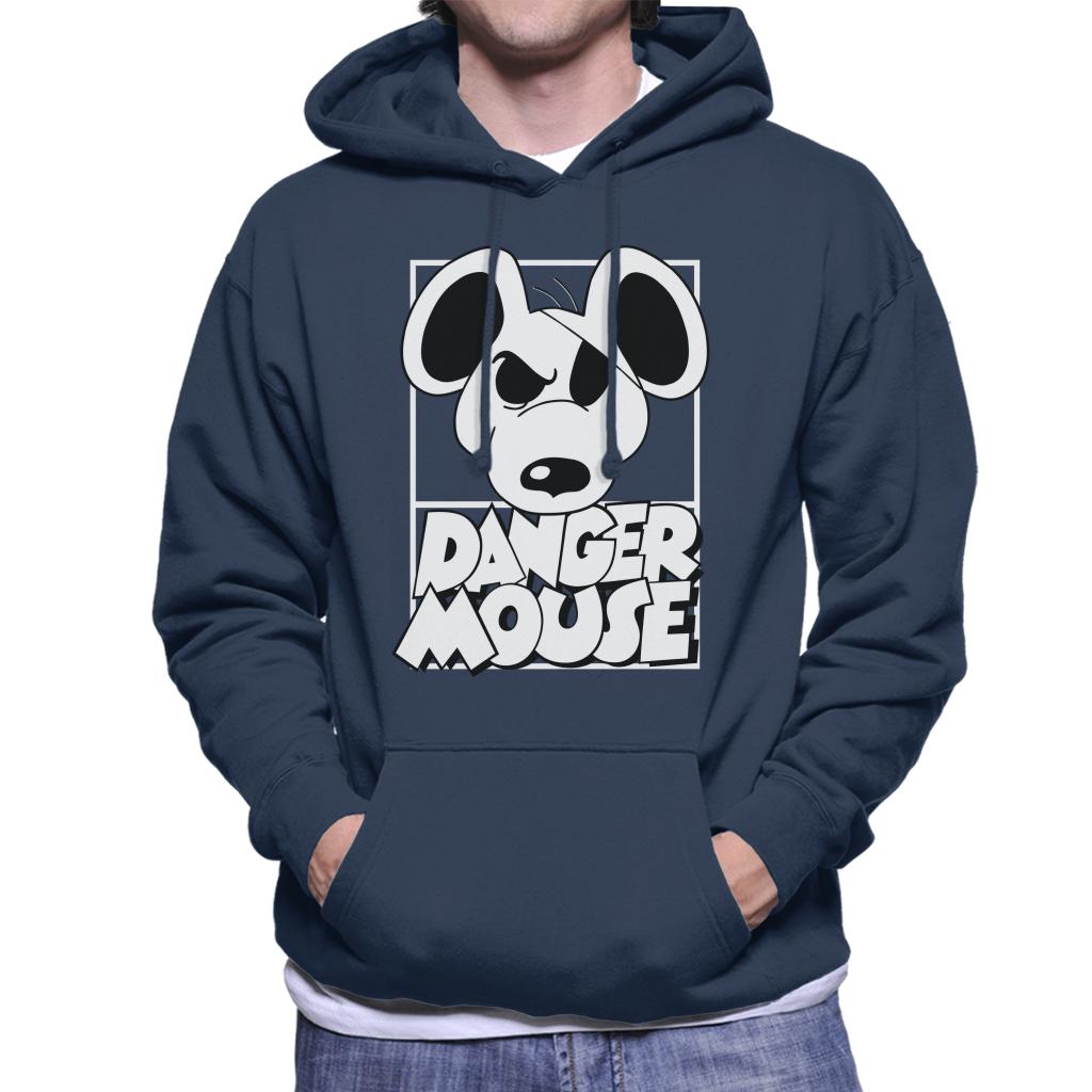 Danger Mouse Eye Patch Men's Hooded Sweatshirt-ALL + EVERY