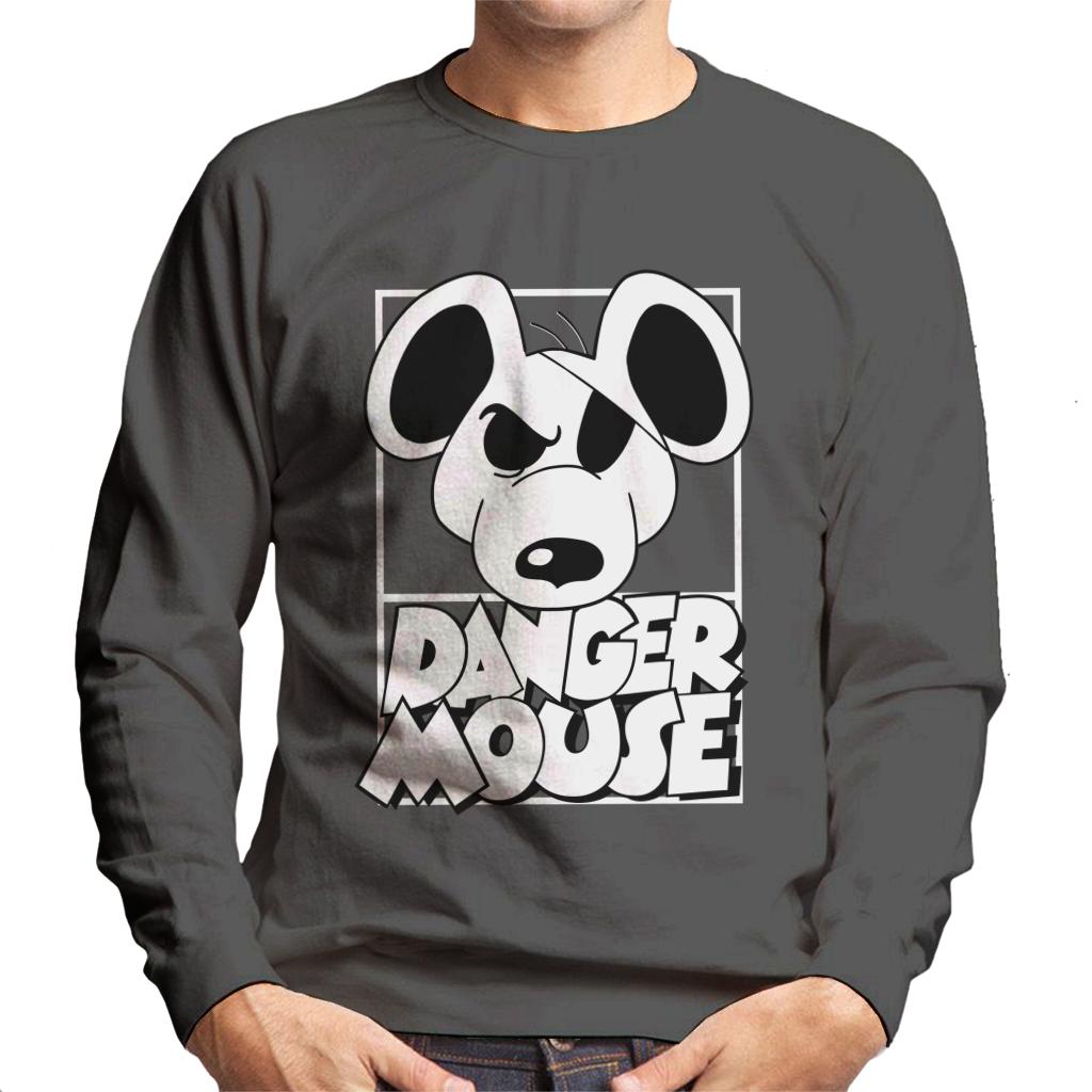 Danger Mouse Eye Patch Men's Sweatshirt-ALL + EVERY