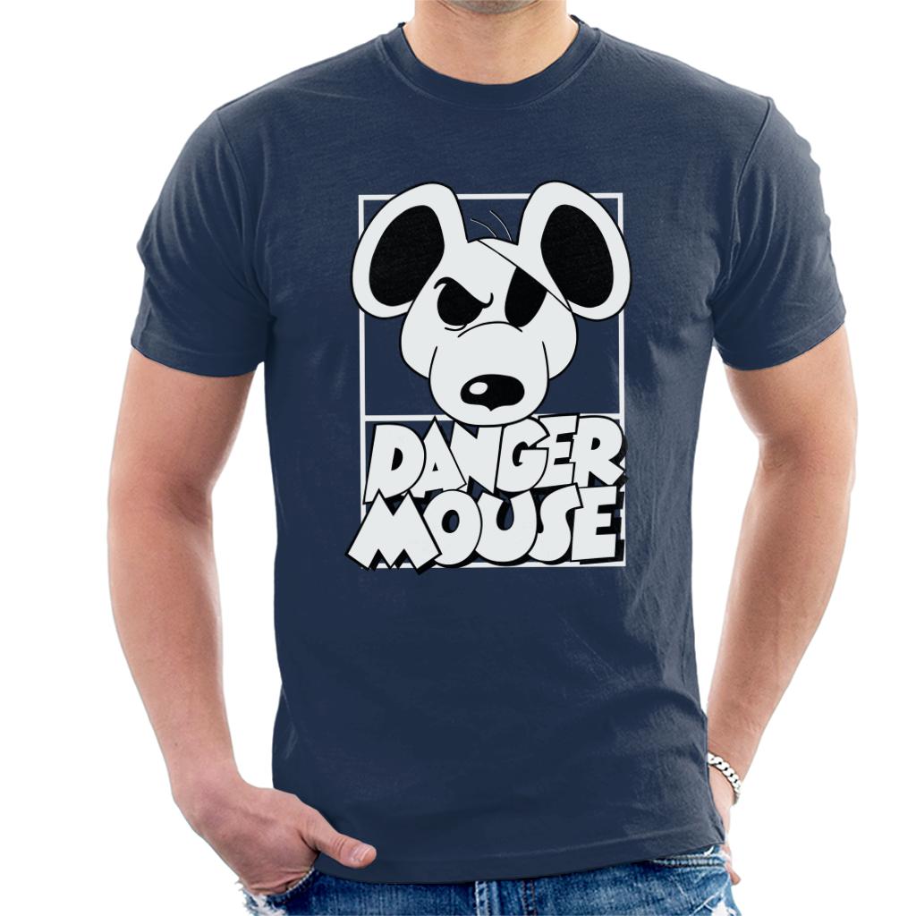 Danger Mouse Eye Patch Men's T-Shirt-ALL + EVERY