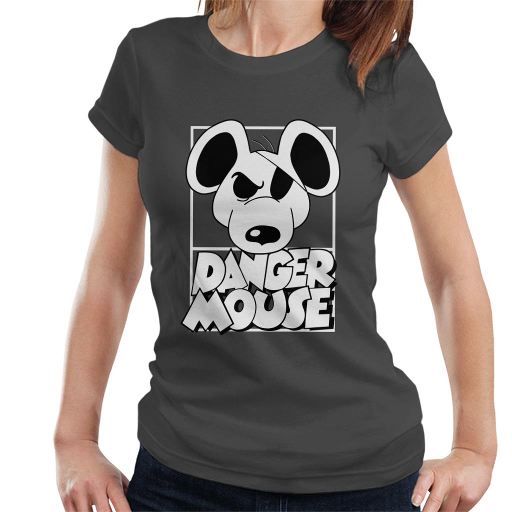 Danger Mouse Eye Patch Women's T-Shirt-ALL + EVERY