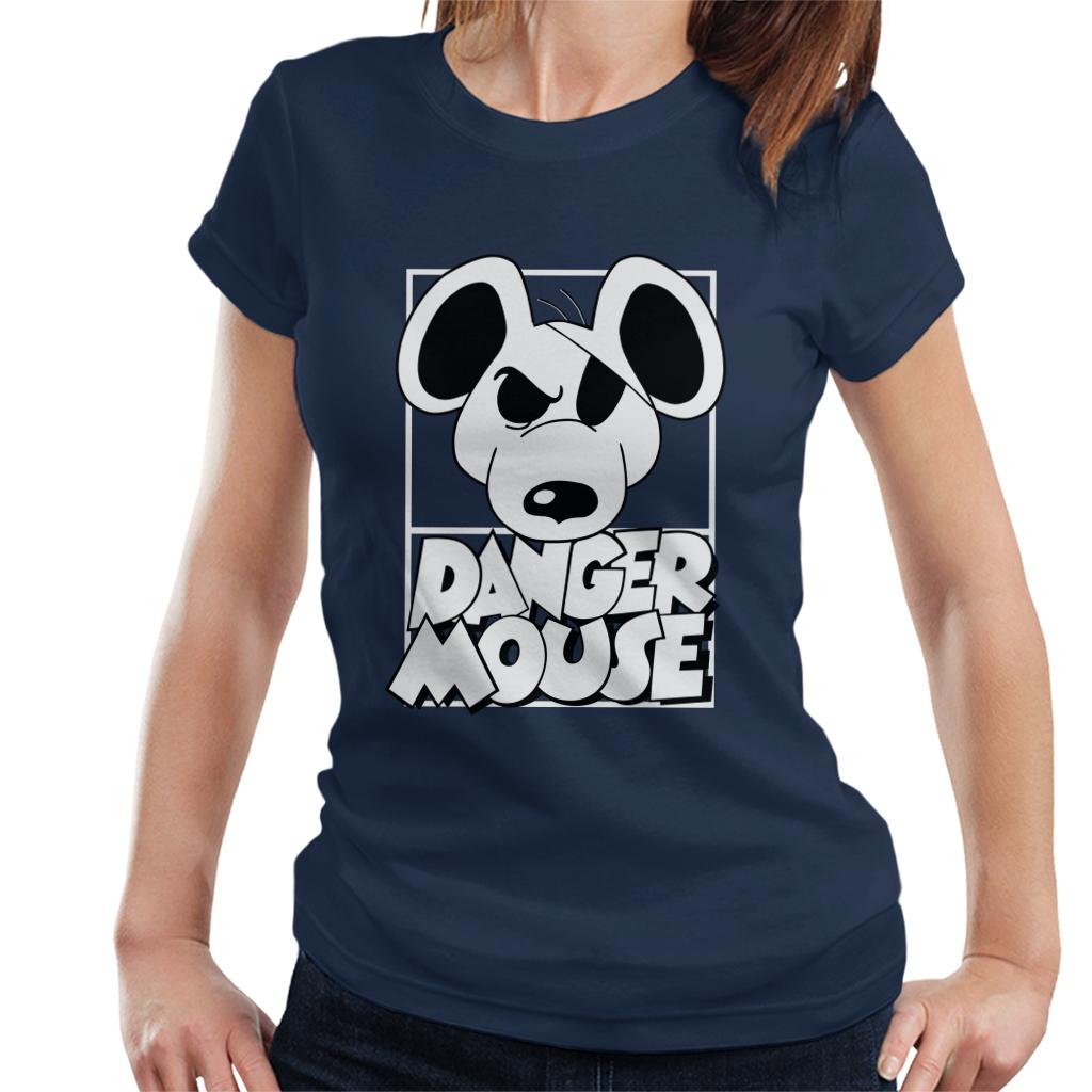 Danger Mouse Eye Patch Women's T-Shirt-ALL + EVERY