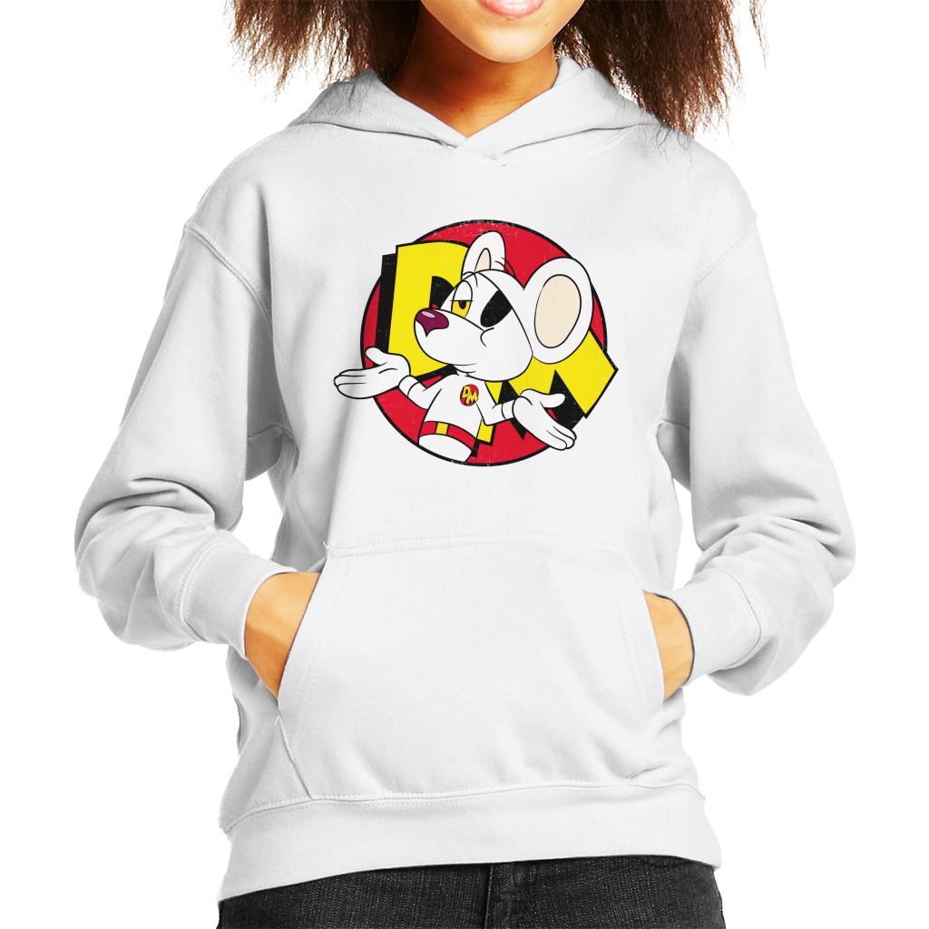 Danger Mouse In My Defence I Was Unsupervised Kid's Hooded Sweatshirt-ALL + EVERY