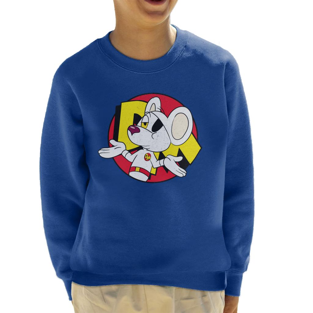 Danger Mouse In My Defence I Was Unsupervised Kid's Sweatshirt-ALL + EVERY