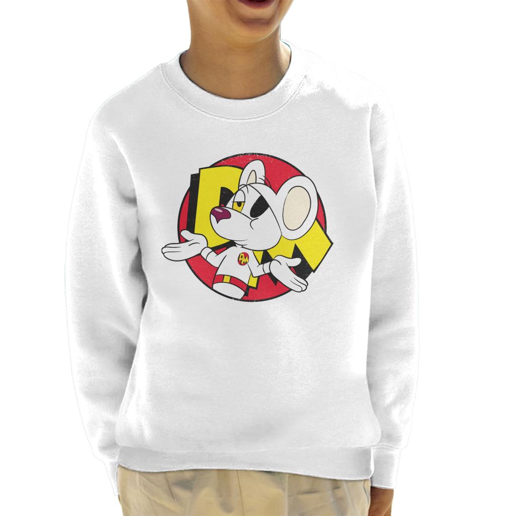 Danger Mouse In My Defence I Was Unsupervised Kid's Sweatshirt-ALL + EVERY