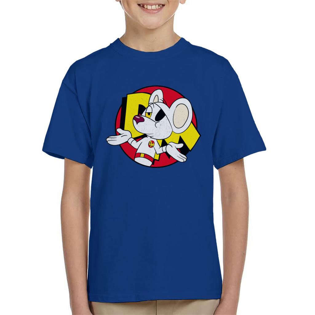 Danger Mouse In My Defence I Was Unsupervised Kid's T-Shirt-ALL + EVERY