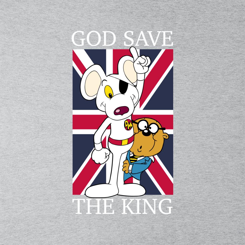 Danger Mouse God Save The King Kid's T-Shirt-ALL + EVERY