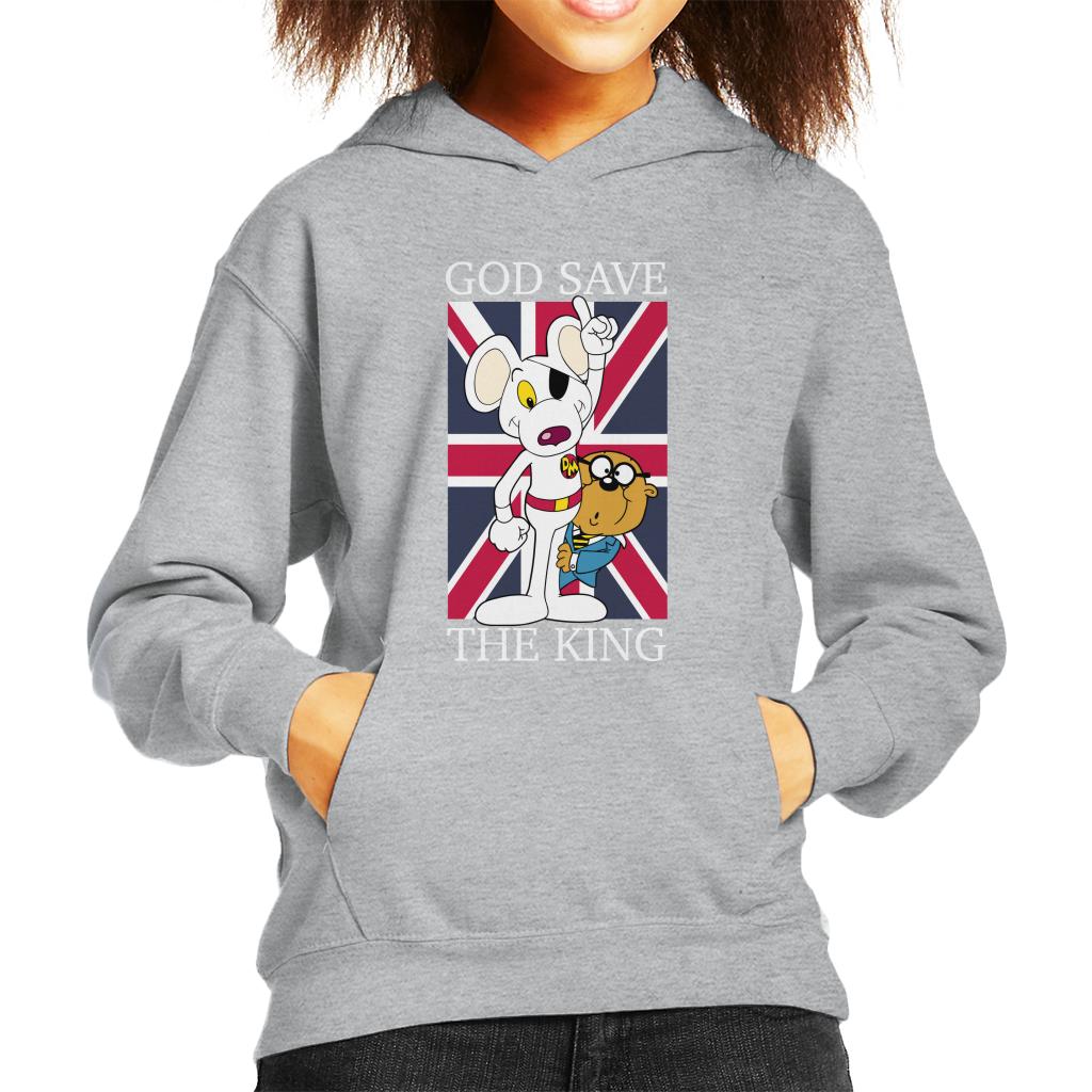 Danger Mouse God Save The King Kid's Hooded Sweatshirt-ALL + EVERY