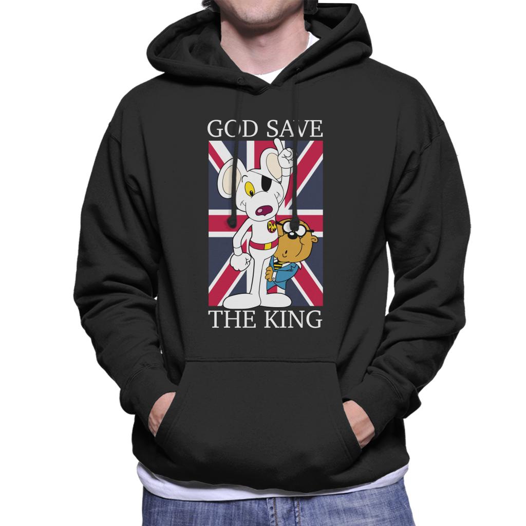 Danger Mouse God Save The King Men's Hooded Sweatshirt-ALL + EVERY