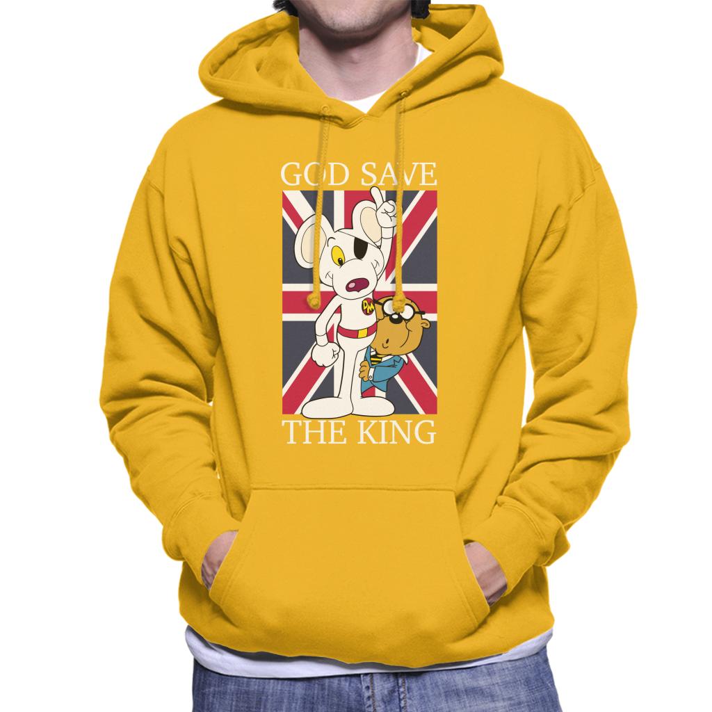 Danger Mouse God Save The King Men's Hooded Sweatshirt-ALL + EVERY