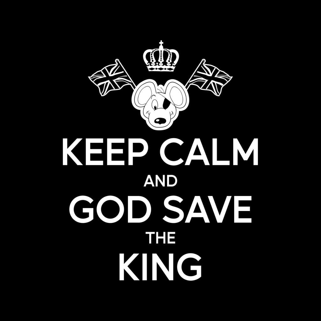 Danger Mouse Keep Calm And God Save The King Men's T-Shirt-ALL + EVERY