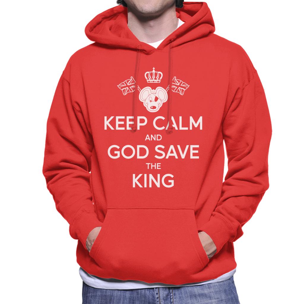 Danger Mouse Keep Calm And God Save The King Men's Hooded Sweatshirt-ALL + EVERY